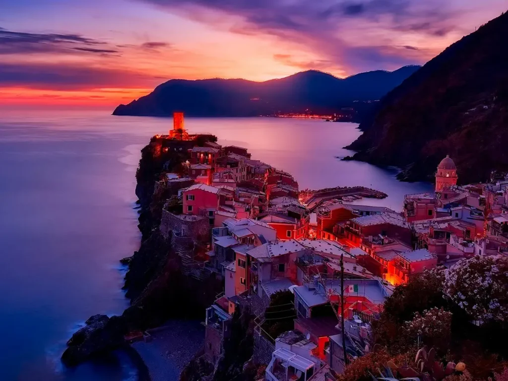 Picturesque view of an Italian Peninsula